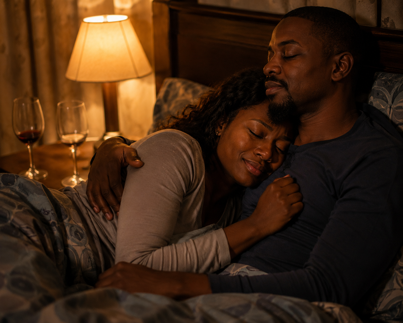 Friday Night — a woman finally present, finally home