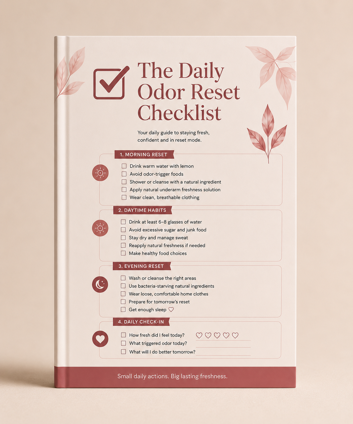 The Daily Odor Reset Checklist