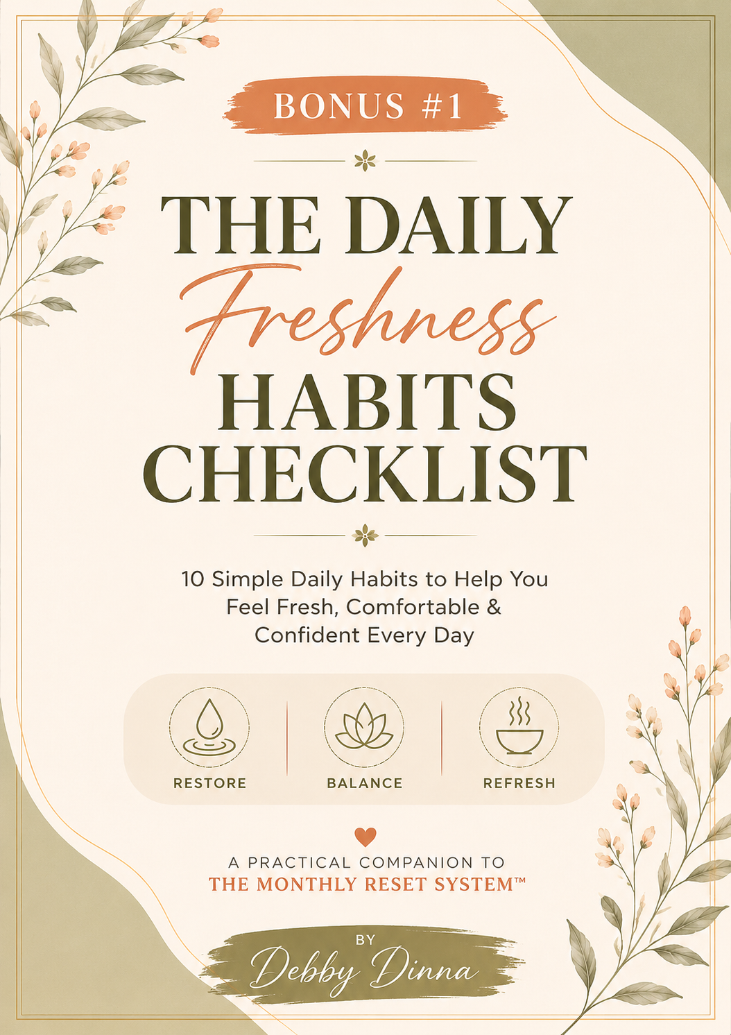 The Daily Freshness Habits Checklist